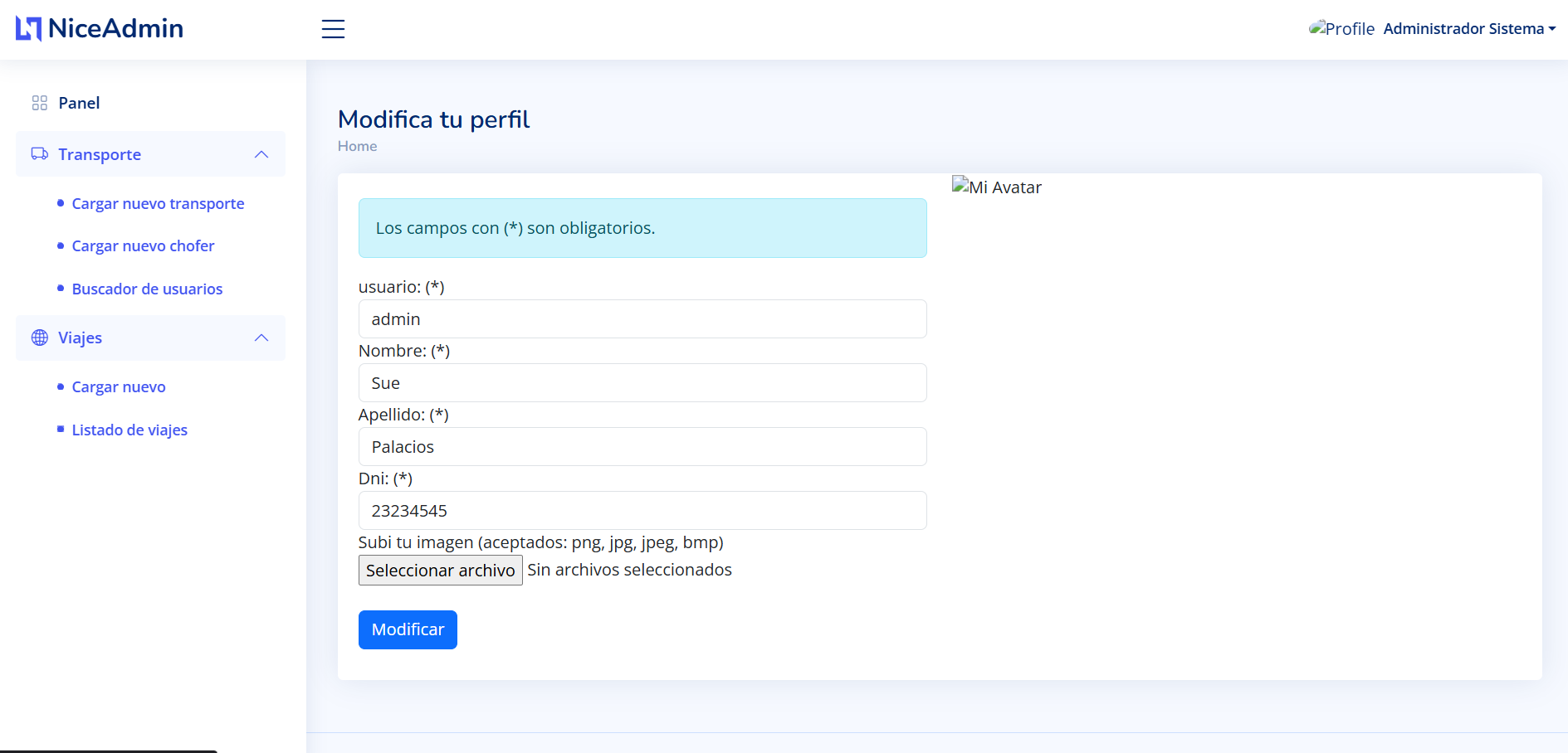 Maintree Dashboard 2